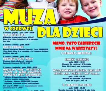 Czerwiec w Centrum Kultury Muza w Lubinie